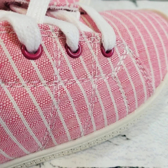 Girl pink stripe with sparkle shoes - Picture 5 of 8